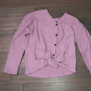 Pink cardigan. Size Medium, tag still on! Never worn